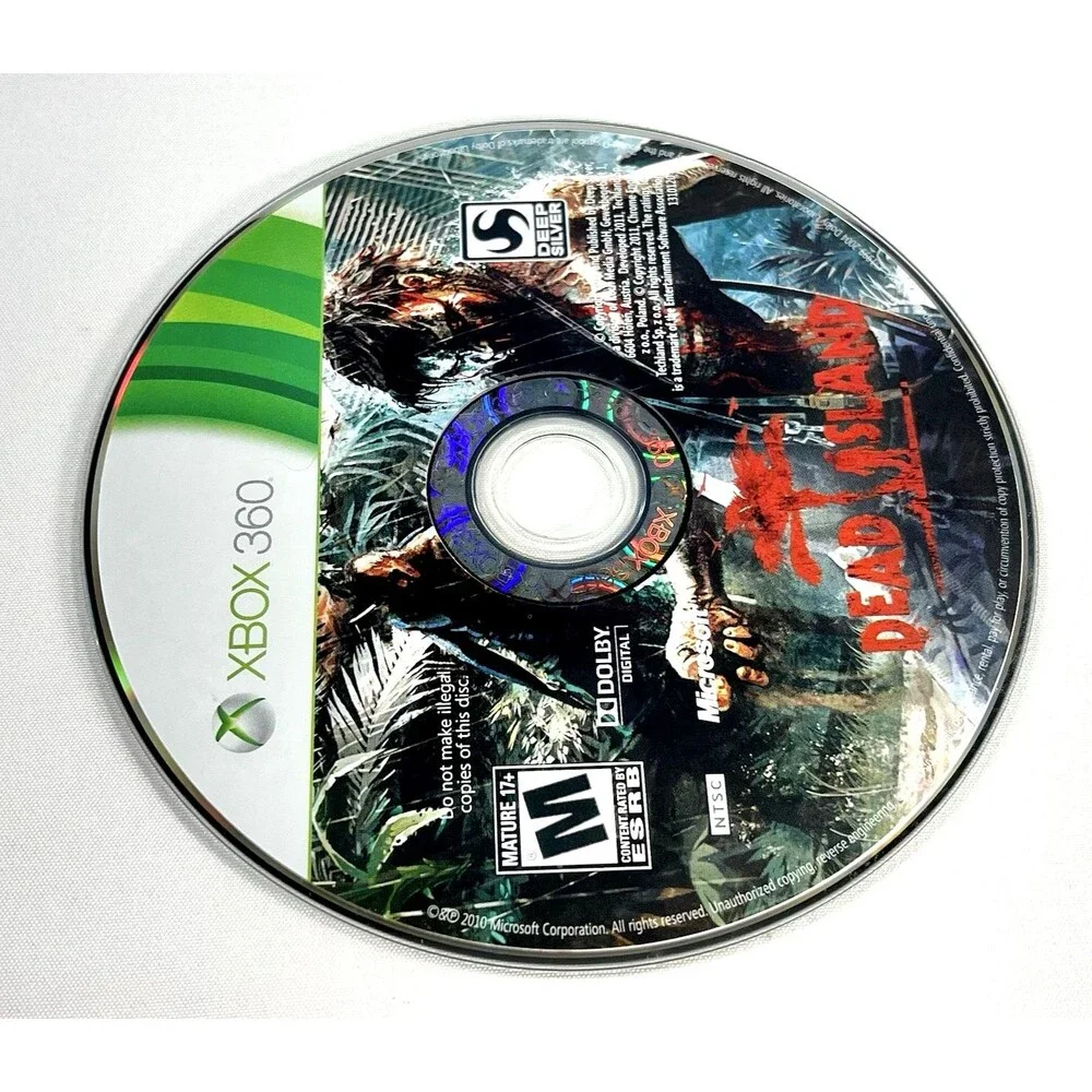 Dead Island Microsoft Xbox 360 Deep Silver 2011 Disc Only Tested